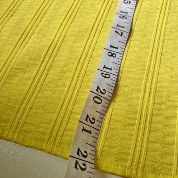Vince Camuto Yellow Blouse - Picture 7 of 7